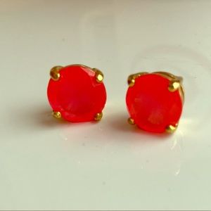 Kate Spade Studs- hot pink!